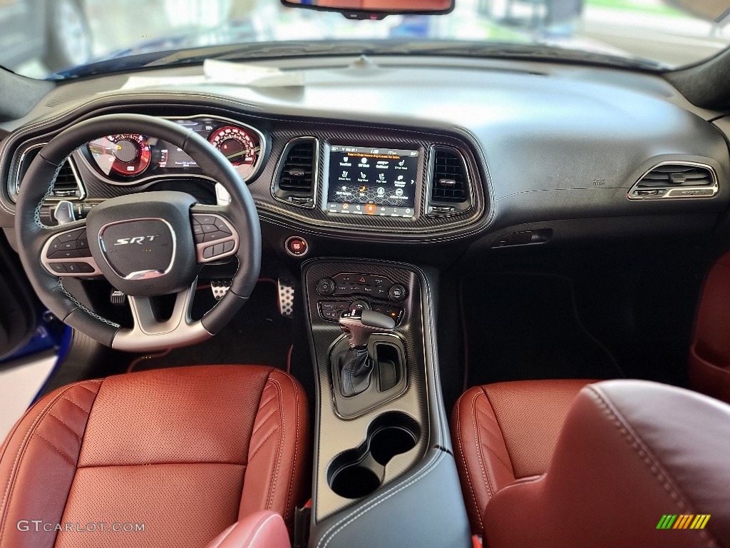 Demonic Red/Black Interior 2022 Dodge Challenger SRT Hellcat Photo #144613325