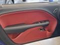 2022 Dodge Challenger Demonic Red/Black Interior Door Panel Photo