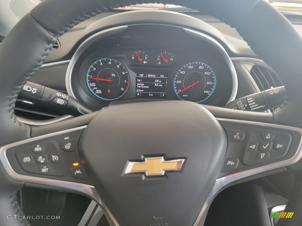 2022 Chevrolet Malibu LT Jet Black Steering Wheel Photo #144613411