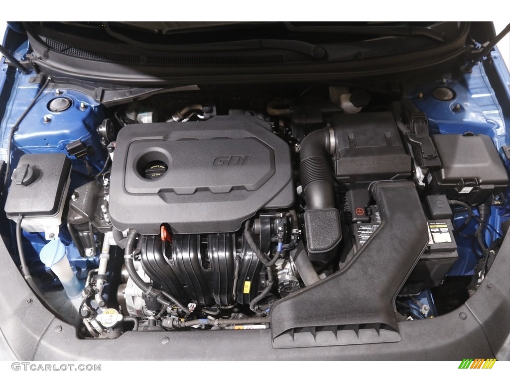 2018 Sonata SE - Electric Blue / Gray photo #18