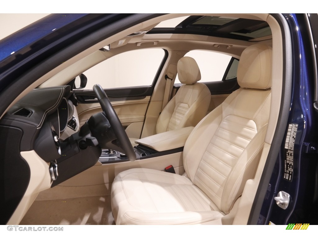 Crema Interior 2019 Alfa Romeo Stelvio Ti Lusso AWD Photo #144613895