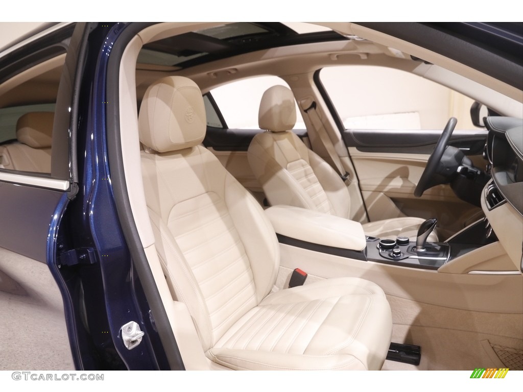 2019 Alfa Romeo Stelvio Ti Lusso AWD Front Seat Photo #144614141