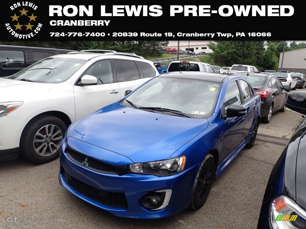 2017 Lancer LE - Octane Blue Pearl / Black photo #1