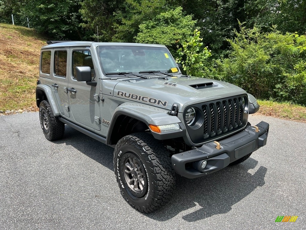 Sting-Gray 2022 Jeep Wrangler Unlimited Rubicon 392 4x4 Exterior Photo #144614288