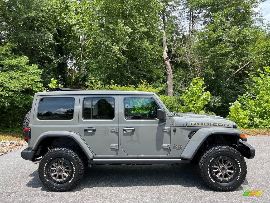 Sting-Gray 2022 Jeep Wrangler Unlimited Rubicon 392 4x4 Exterior Photo #144614315
