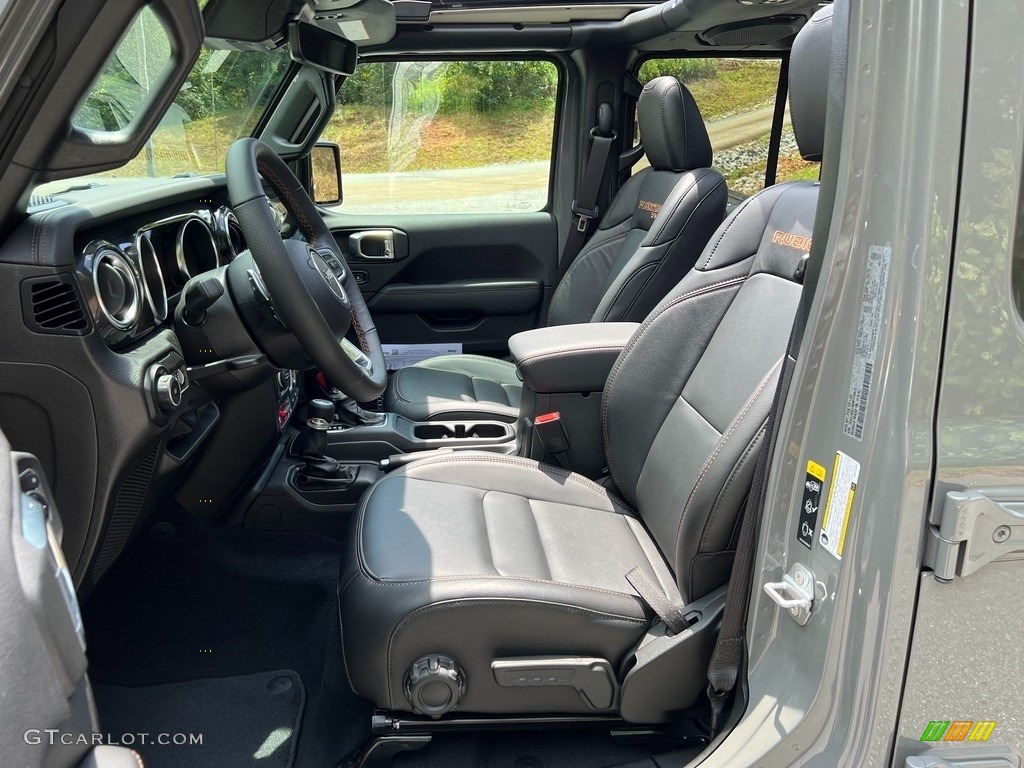Black Interior 2022 Jeep Wrangler Unlimited Rubicon 392 4x4 Photo #144614513