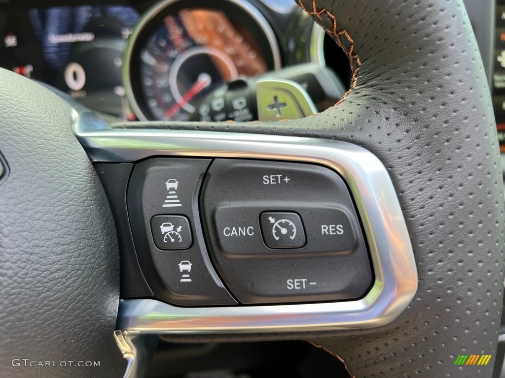 2022 Jeep Wrangler Unlimited Rubicon 392 4x4 Black Steering Wheel Photo #144614756
