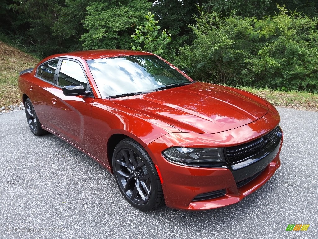 2022 Charger SXT Blacktop - Sinamon Stick / Black photo #4