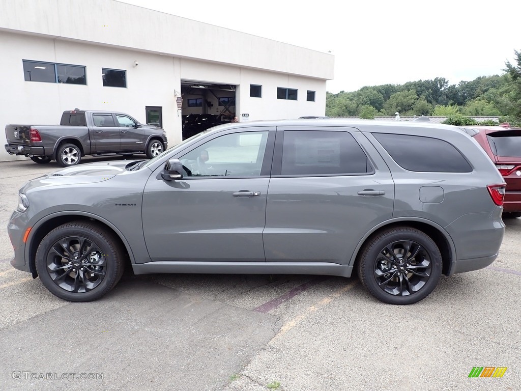 2022 Durango R/T Blacktop AWD - Destroyer Gray / Black photo #2