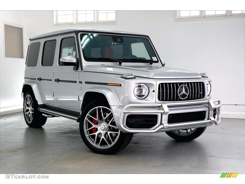 2022 G 63 AMG - Iridium Silver Metallic / Classic Red/Black photo #12