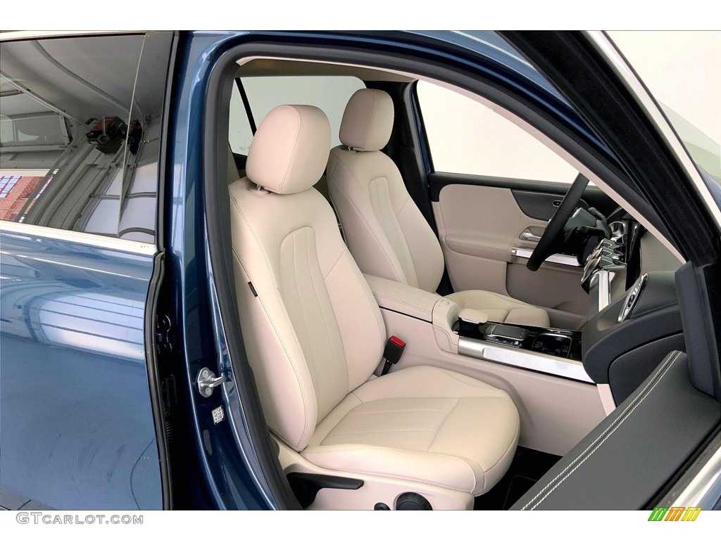 2022 GLB 250 4Matic - Denim Blue Metallic / Macchiato Beige photo #5