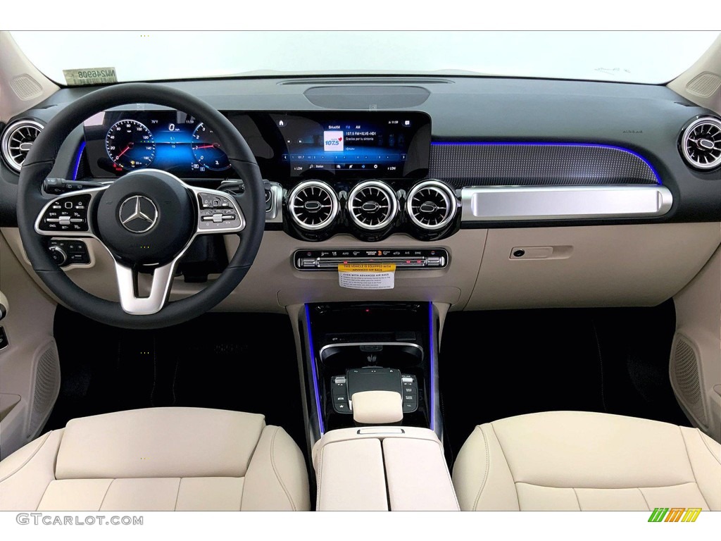 2022 GLB 250 4Matic - Denim Blue Metallic / Macchiato Beige photo #6