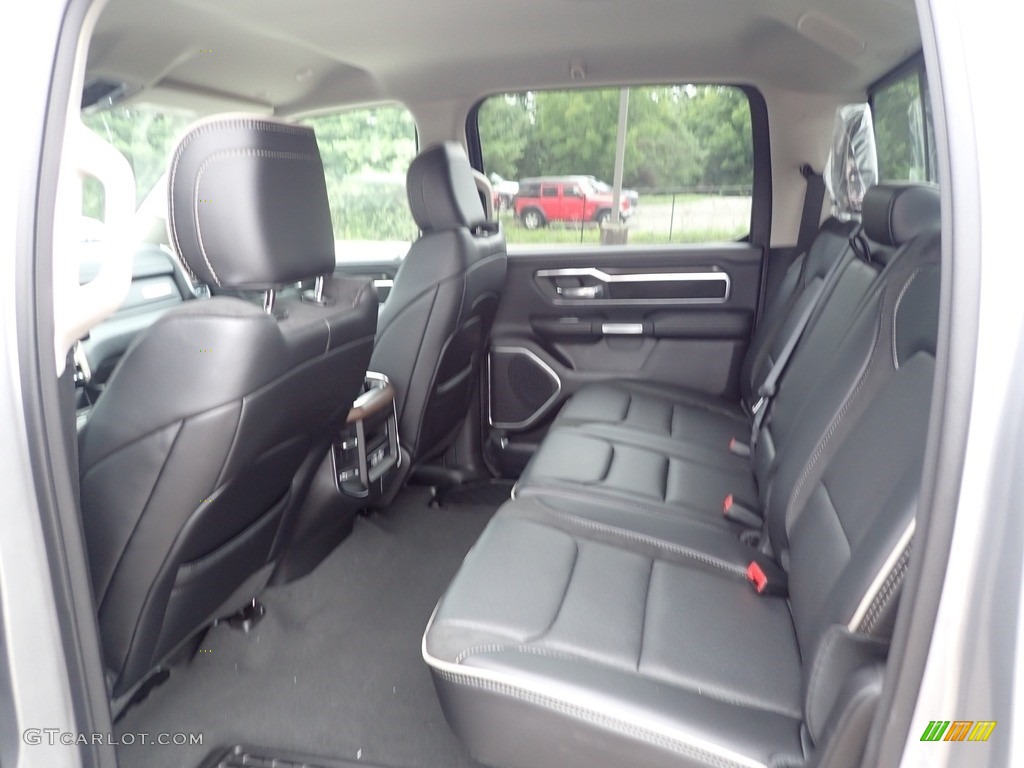Black Interior 2022 Ram 1500 Laramie Crew Cab 4x4 Photo #144615851