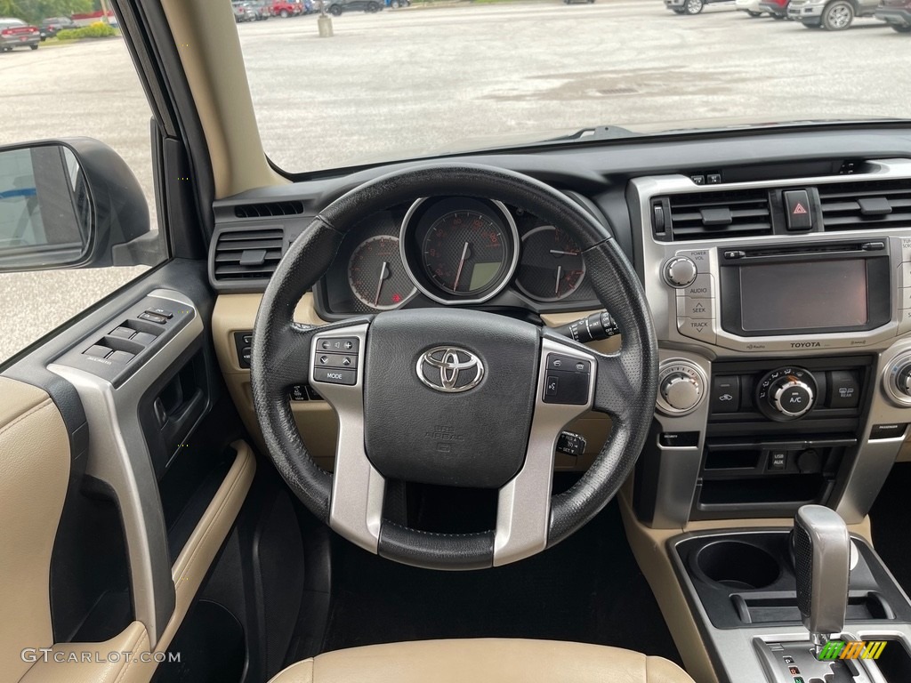 2013 4Runner SR5 4x4 - Black / Beige photo #8