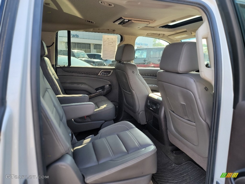 2016 Yukon XL Denali 4WD - White Frost Tricoat / Cocoa/Dark Atmosphere photo #6
