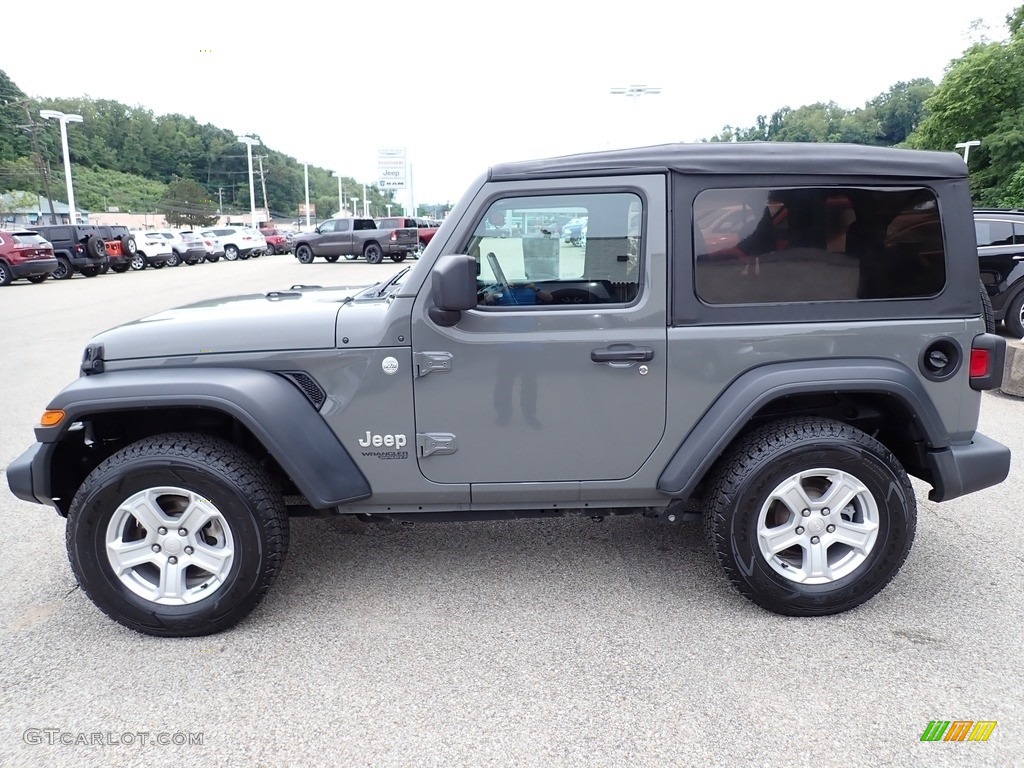 2018 Wrangler Sport 4x4 - Granite Crystal Metallic / Black photo #2