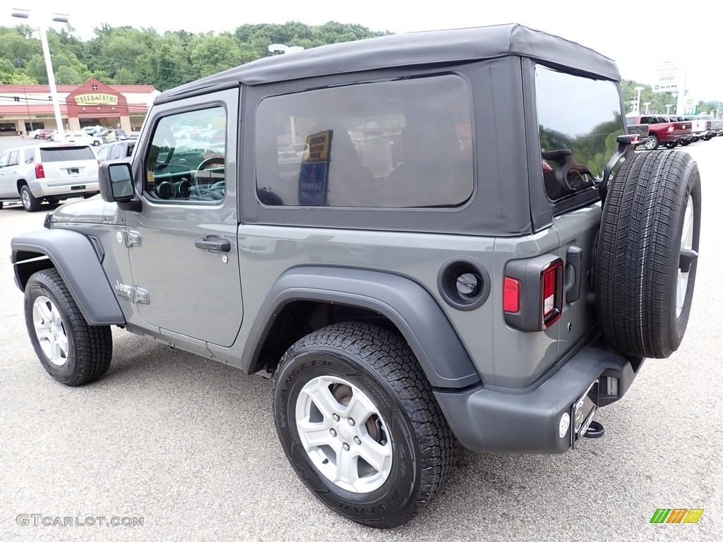 2018 Wrangler Sport 4x4 - Granite Crystal Metallic / Black photo #3