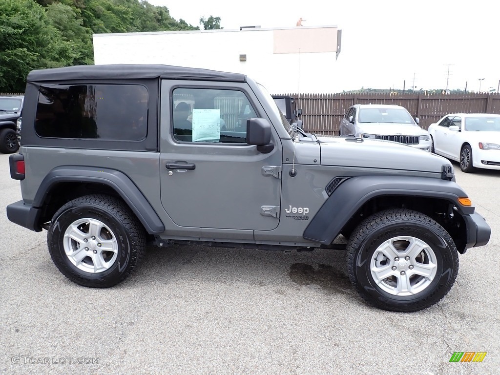 2018 Wrangler Sport 4x4 - Granite Crystal Metallic / Black photo #7