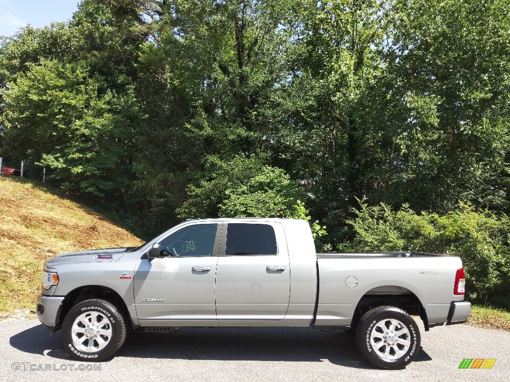 Billet Silver Metallic 2022 Ram 2500 Big Horn Mega Cab 4x4 Exterior Photo #144617375