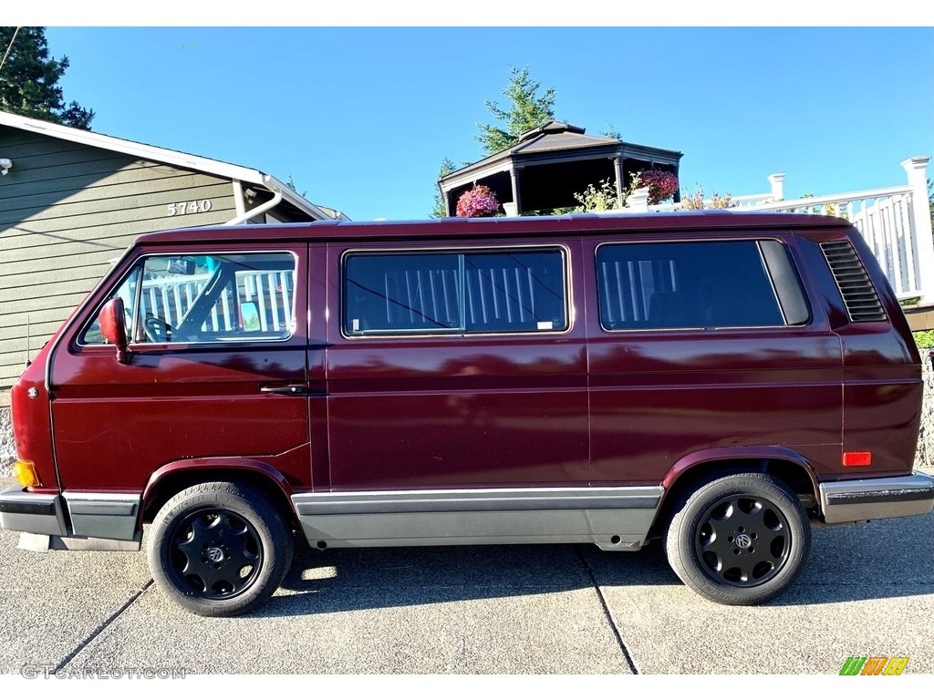 Titian Red Metallic 1988 Volkswagen Vanagon GL Wolfsburg Edition Exterior Photo #144618020