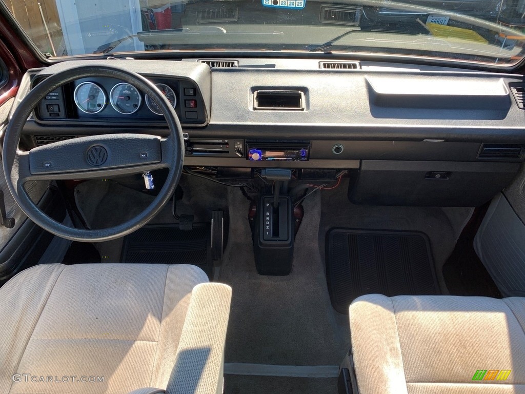 Gray Interior 1988 Volkswagen Vanagon GL Wolfsburg Edition Photo #144618035