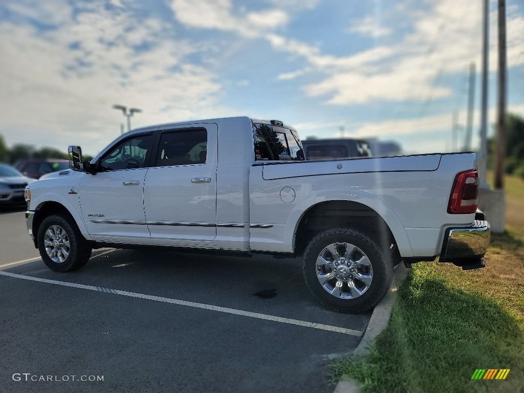 Bright White 2019 Ram 2500 Limited Mega Cab 4x4 Exterior Photo #144618071
