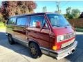 Titian Red Metallic 1988 Volkswagen Vanagon GL Wolfsburg Edition Exterior