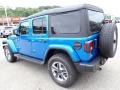 Hydro Blue Pearl - Wrangler Unlimited Sahara 4x4 Photo No. 3