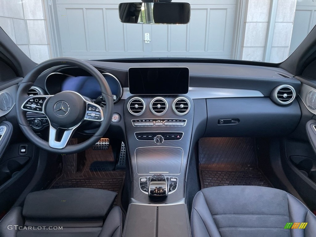 2021 Mercedes-Benz C 300 Sedan Night Edition Black Dashboard Photo #144618428