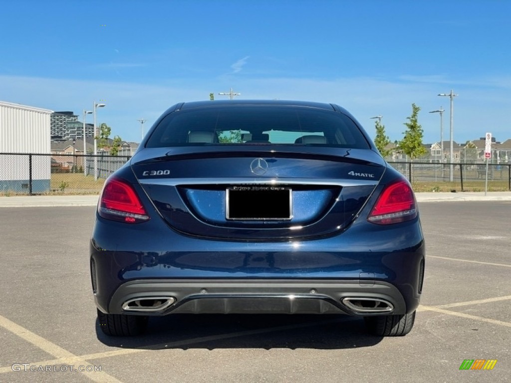2021 C 300 Sedan Night Edition - Lunar Blue Metallic / Black photo #20