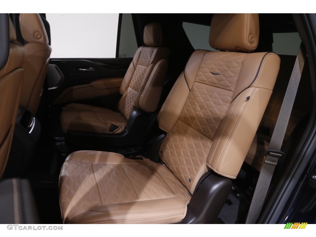 Brandy/Very Dark Atmosphere Interior 2022 Cadillac Escalade Premium Luxury 4WD Photo #144619328