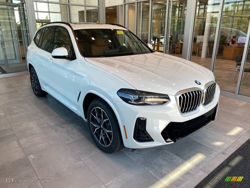 Alpine White 2022 BMW X3 xDrive30i Exterior Photo #144619689