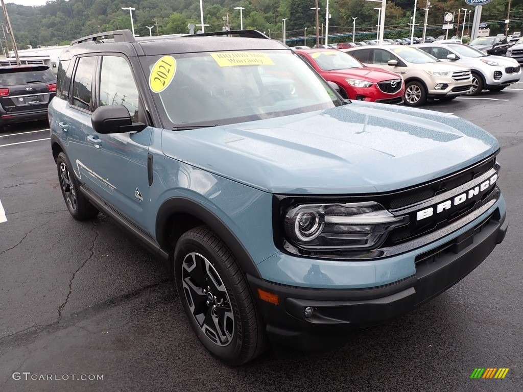 2021 Bronco Sport Outer Banks 4x4 - Area 51 / Navy Pier photo #2