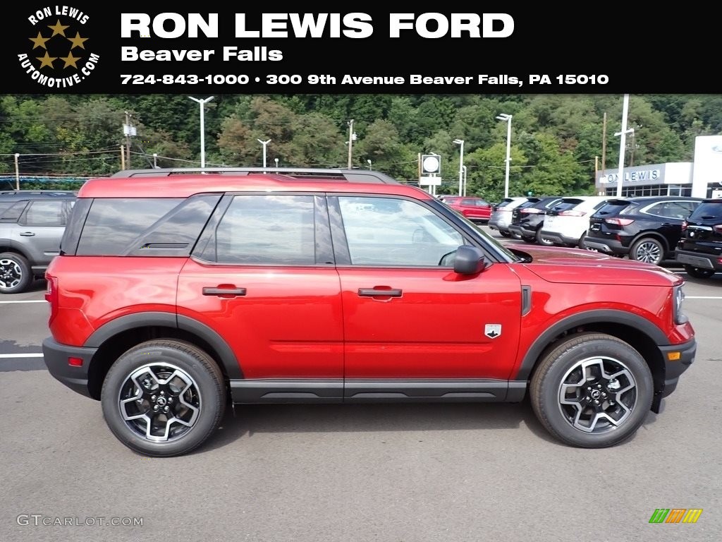 Hot Pepper Red Ford Bronco Sport