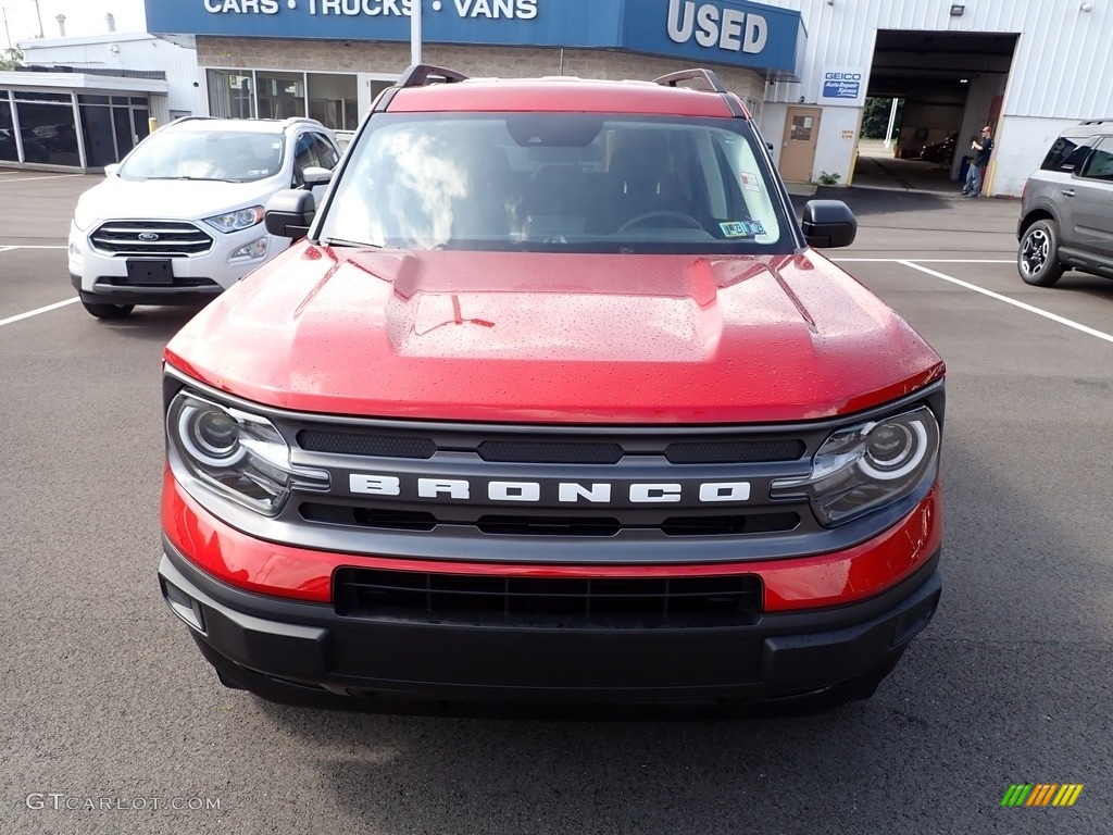 2022 Bronco Sport Big Bend 4x4 - Hot Pepper Red / Medium Dark Slate photo #3