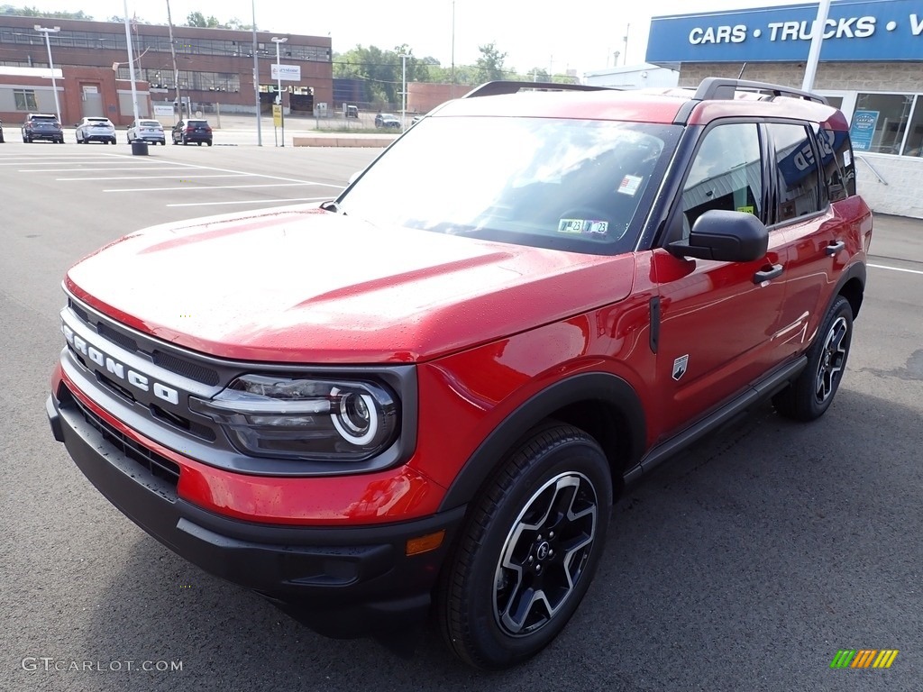 2022 Bronco Sport Big Bend 4x4 - Hot Pepper Red / Medium Dark Slate photo #4