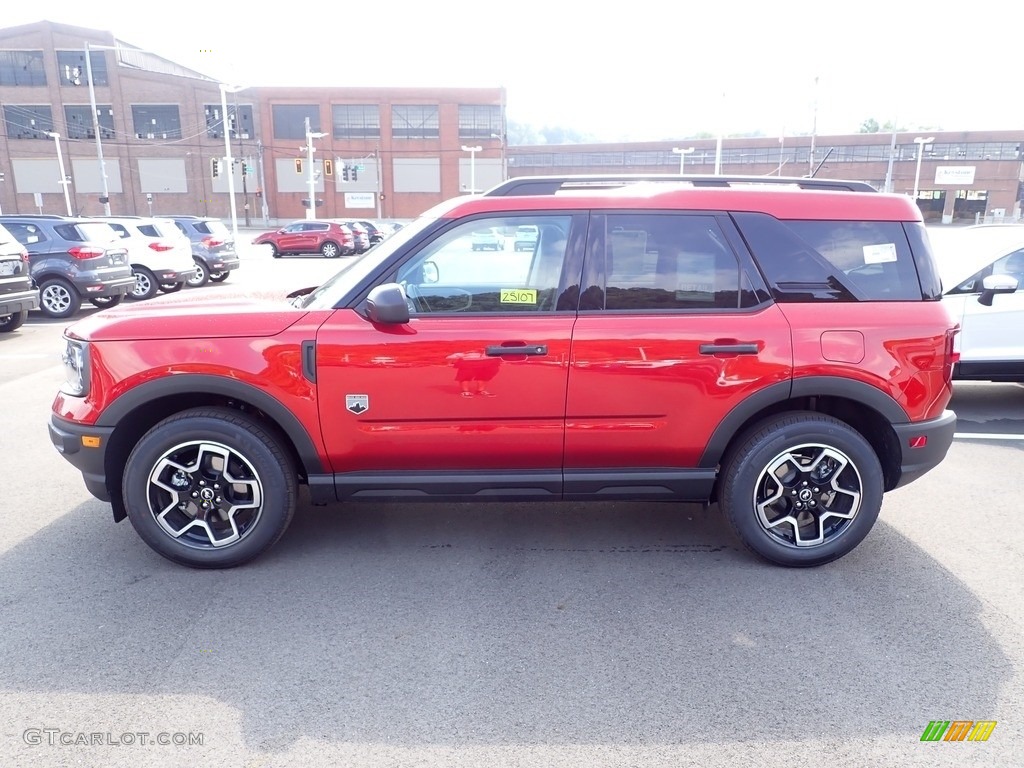 Hot Pepper Red 2022 Ford Bronco Sport Big Bend 4x4 Exterior Photo #144621649
