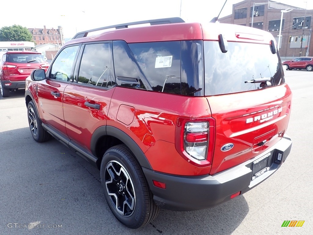 2022 Bronco Sport Big Bend 4x4 - Hot Pepper Red / Medium Dark Slate photo #6