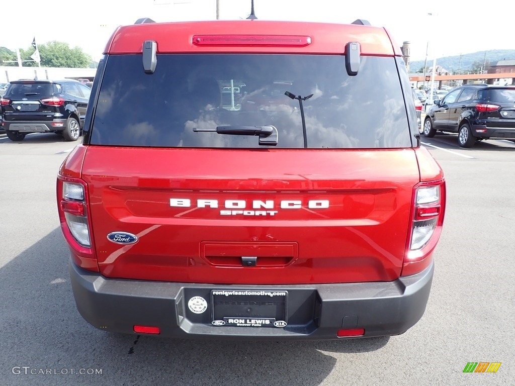 2022 Bronco Sport Big Bend 4x4 - Hot Pepper Red / Medium Dark Slate photo #7