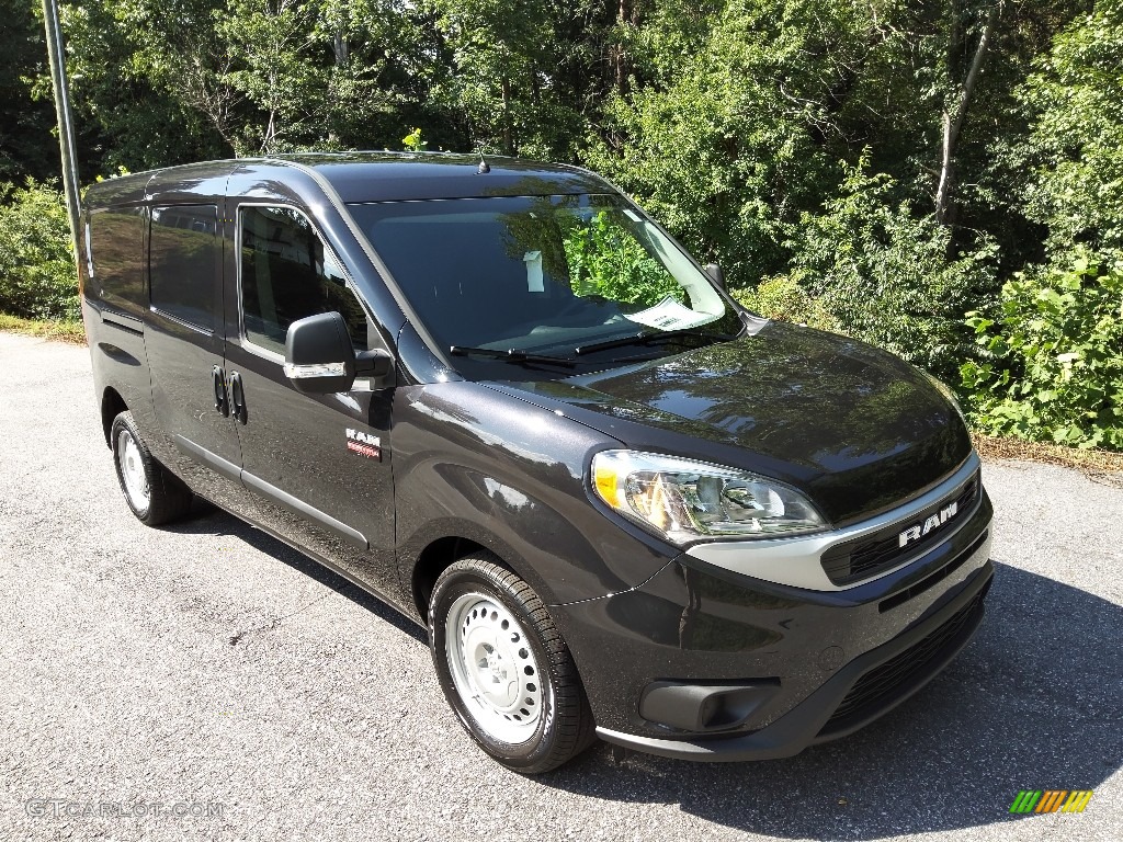 Black Metallic 2022 Ram ProMaster City Tradesman Cargo Van Exterior Photo #144621805