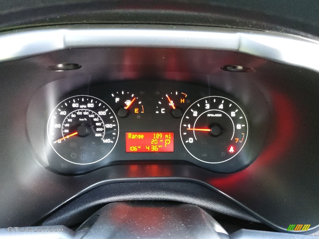 2022 Ram ProMaster City Tradesman Cargo Van Gauges Photo #144622132