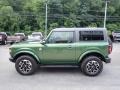 Eruption Green Metallic 2022 Ford Bronco Outer Banks 4x4 2-Door Exterior