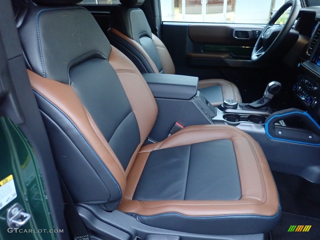 Roast/Black Onyx Interior 2022 Ford Bronco Outer Banks 4x4 2-Door Photo #144622336
