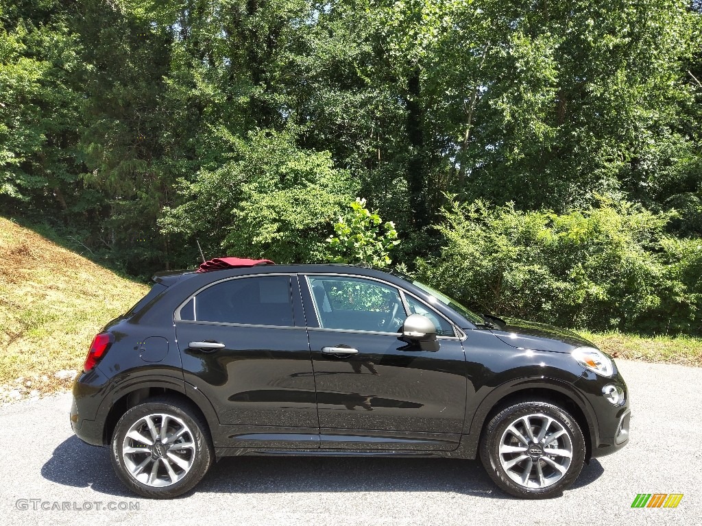 Nero Cinema (Black) 2022 Fiat 500X Pop AWD Exterior Photo #144622423