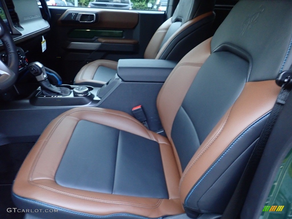 Roast/Black Onyx Interior 2022 Ford Bronco Outer Banks 4x4 2-Door Photo #144622435
