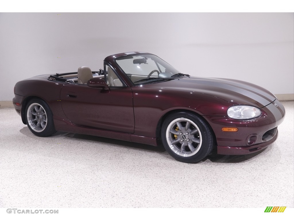 2000 MX-5 Miata Special Edition Roadster - Mahogany Mica / Beige photo #1