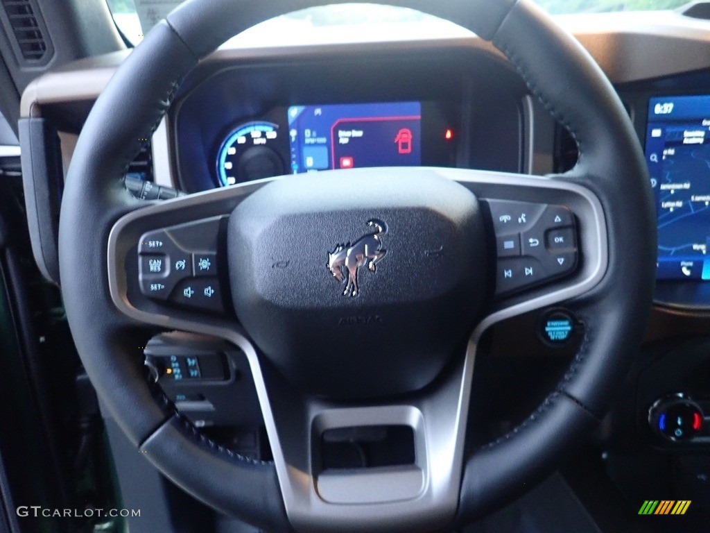 2022 Ford Bronco Outer Banks 4x4 2-Door Steering Wheel Photos