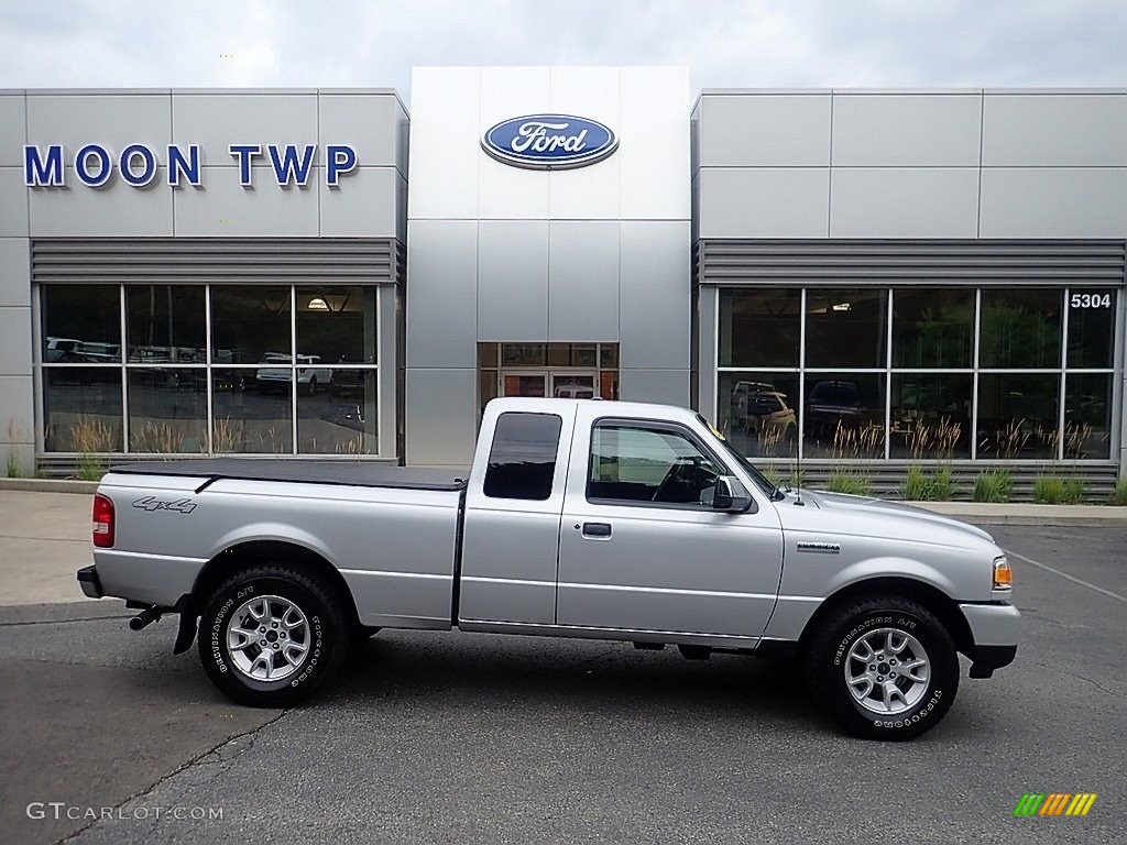 2011 Ranger XLT SuperCab 4x4 - Silver Metallic / Medium Dark Flint photo #1