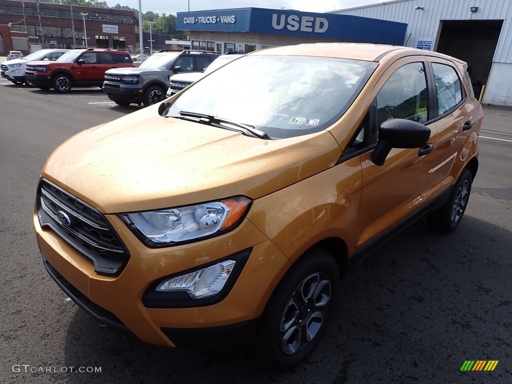 2022 EcoSport S 4WD - Luxe Yellow Metallic / Medium Stone photo #4