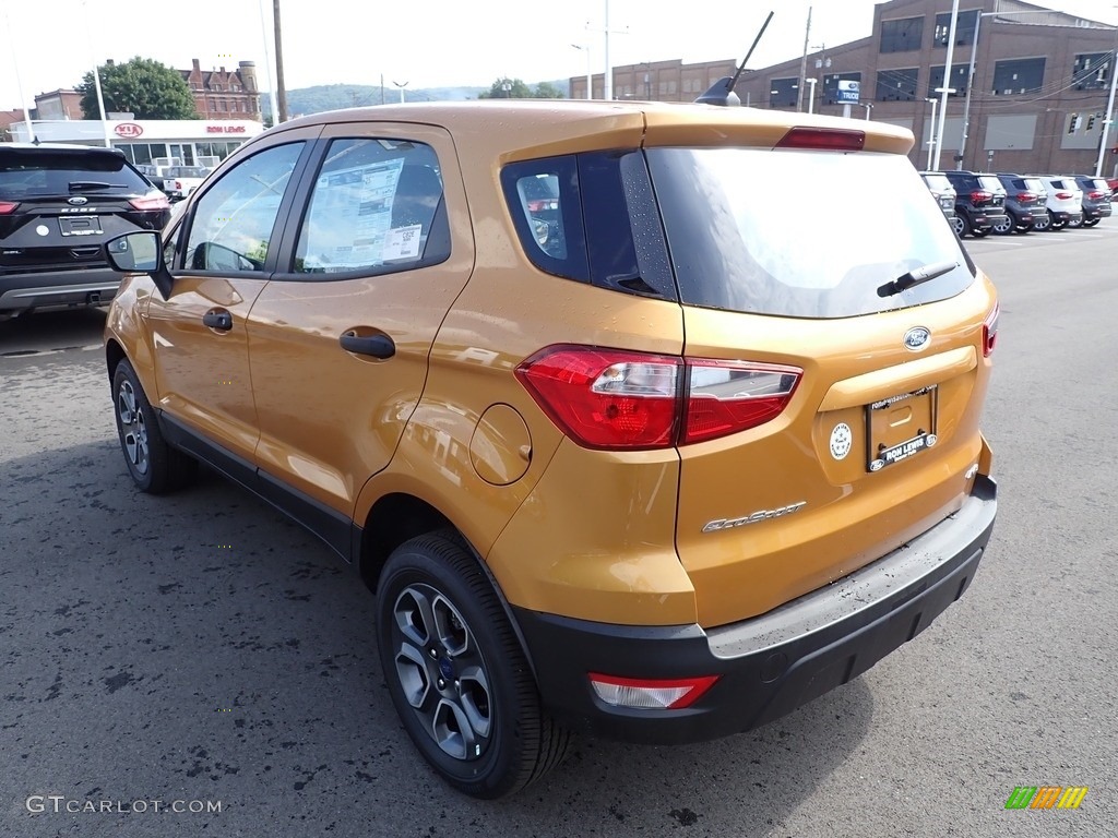 2022 EcoSport S 4WD - Luxe Yellow Metallic / Medium Stone photo #6